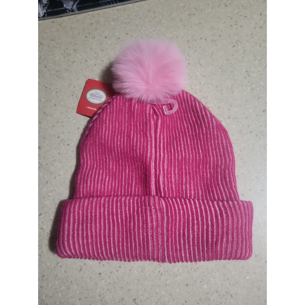 Super Mario Princess Peach Pom Beanie - Picture 2 of 4